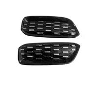 Auto Parrilla Delantera Compatible Con Para I3 I01 2013 2014 2016 2017 2018 2019 2020 2021 Rejilla Entrada Aire Parachoques Delantero Parrilla Carreras Tipo Riñón Radiador(Silver)
