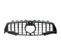 Auto Parrilla Delantera Compatible Con Para W118 Para CLA 2020 2021 Parachoques Delantero Carreras Rejilla De Renovación De Cara De Entrada De Aire Red De Ventilación(Black B)