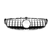 Auto Parrilla Delantera Compatible Con Para W218 Para Clase CLS 2015 2016 2017 2018 Superior Parachoques Delantero Del Coche Entrada Aire Rejilla Ventilación Piezas Automóvil(Black)