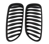 Auto Parrilla Delantera Compatible Con Para Z4 E85 2003-2009 Para E86 2005-2008 Parachoques Delantero Rejilla De Riñón De Admisión De Aire De Carreras Radiador 51117117757(Black B)