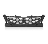 Auto Parrilla Delantera Compatible Con SEAT Para Leon Para MK3 2013 2014 2015 2016 2017 Parrilla Delantera Con Marco Cromado Y Rejilla De Entrada De Aire 5F0853654D989