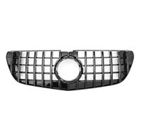 Auto Parrilla Delantera Malla Negra Brillante Accesorios Afinación Para Mercedes Para Benz Para Vito W447 2010 2011 2012-2014(Negro)