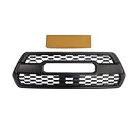 Auto Parrilla Delantera Reemplazo De Parrilla De Malla Frontal Negra Brillante Compatible Con Toyota Para Tacoma 2016 2017 2018 2019 2020 2021 2022 2023 TRD Sport Style(Without a light)