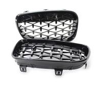 Auto Parrilla Delantera Rejillas De Parachoques Delantero De Coche Compatible Con Para Serie 1 Para E88 Para Cabrio 2008 2009 2010 2011 2012 2013 2014 51137354950(Gloss Black)