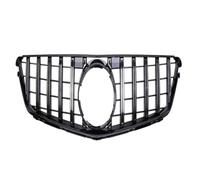 Auto Parrilla Parachoques Delantero Para Mercedes: Para Benz Clase C: W204 2007 2008 2009-2014(Color plata)