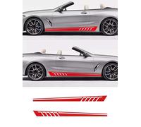 Auto Parts,Car Stickers Universal Side Skirts Stripes, Body Modification Decorations, Scratches Covering The Whole Car Decals