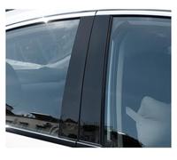 Auto Pegatina Puerta Y Ventana Pilar Post Cover Sticker para VW para Golf 5 V MK5 2003 2004 2005 2006-2009(Negro)