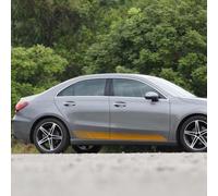 Auto Pegatinas de Calcomanías Body Lateral,para Mercedes Benz A Classe W176 W177 V177 X117 A45 A35 S Pegatina de Falda Lateral para Puerta de Coche,calcomanías de decoración para el Cuerpo del Coche.