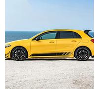 Auto Pegatinas de Calcomanías Body Lateral, para Mercedes Benz Clase A W177 Hatchback A45 AMG A35 S Puerta Lateral Rayas Falda Pegatina edición AMG línea calcomanía