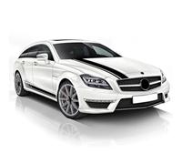 Auto Pegatinas de Calcomanías Body Lateral,para Mercedes Benz CLS Class C257 W218 W219 CLS350 CLS63 Pegatina de Falda Lateral para Puerta de Coche,calcomanías de decoración para el Cuerpo del Coche.