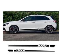 Auto Pegatinas de Calcomanías Body Stripe Lateral,para Hyundai Tucson i40 i30 i10 i20 IX35 IX20 Solaris Genesi GDI Auto gráfico decoración del Cuerpo Accesorios Puerta Lateral Falda calcomanías.