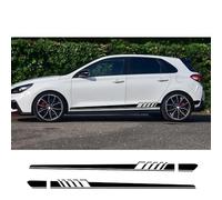 Auto Pegatinas de Calcomanías Body Stripe Lateral,para Hyundai Tucson i40 i30 i10 i20 IX35 IX20 Solaris Genesi GDI decoración del Cuerpo Puerta Lateral Falda calcomanías.,Red