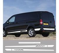 Auto Pegatinas de Calcomanías Body Stripe Lateral,para Mercedes Benz Vito V Class Viano W638 W639 W447 Marco Polo EQV Camper Van Car Stickers Calcomanías de Vinilo Tuning