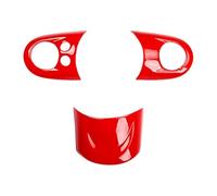 Auto pegatinas decorativas Compatible Con MINI Para R56 2007 2008 2009 2010 2011 2012 2013, Decoración Del Volante, Cubierta Protectora, Pegatina Embellecedora(Style5)