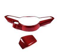 auto pegatinas interior Compatible Con Alfa Para Romeo Para Giulia 2020-2022 Botones Para Panel Dirección Coche Base Marco En V Para Rueda Accesorios Decorativos