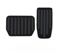 Auto Piezas Para Tesla para el modelo 3, juego de pedales de pie de aleación de aluminio, Pedal de apoyo de acelerador de freno, Coche negro(Black)