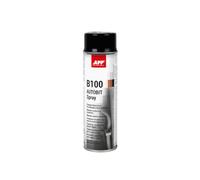 APP B100 Protección bituminosa para bajos en spray | Pintura antigravilla coche bituminosa | Spray antigravilla negro | Con propiedades antioxidantes, antigravilla y fonoabsorbentes | Negro | 500ml