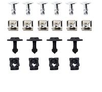 Auto-plaza 20 clips de fijación para el motor de bajo cubierta, compatibles con Audi A4 A6 97-2005