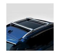 Auto Portaequipajes Barras para Mercedes para Benz para GLC 2023+ Barras Laterales Aleación Aluminio Rieles Transversales Portaequipaje Techo(Plata)
