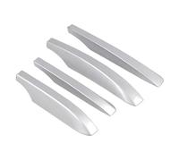 Auto Portaequipajes Para Hyundai Para Ix35 2011-2015 Tapa De Extremo De Riel De Techo De Plástico Plateado Cubierta Protectora Juego De 4 Piezas(Panoramic Sunroof)