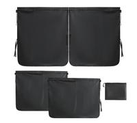 Auto Privacy Shades, UV Shield Curtains, Magnetic Blackout Panels, Car Window Sunshade Removable Light Blocking Divider Covers for Truck SUV Van Travel Camping Nap Sleeping Breastfeeding