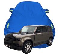Auto Protección Cubierta para Land Rover Defender X P400, Anti Nieve/Rasguño/UV Oxford Tarpa de Coche, Todo Clima Oxford Tarpa Coche Funda,Blue-Plus-Cotton