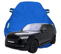 Auto Protección Cubierta para Land Rover Range Rover P510e First Edition, Anti Nieve/Rasguño/UV Oxford Tarpa de Coche, Todo Clima Oxford Tarpa Coche Funda,Blue-Plus-Cotton