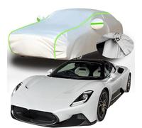 Auto Protección Cubierta para Maserati MC20 Cielo 2024 2025 2026, Anti Nieve Rasguño UV Todo Clima de Oxford Tarpa de Coche,D