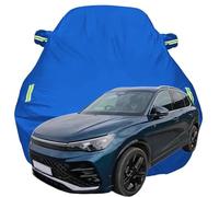 Auto Protección Cubierta para Tiguan R-Line, Anti Nieve/Rasguño/UV Oxford Tarpa de Coche, Todo Clima Oxford Tarpa Coche Funda,Blue-Plus-Cotton