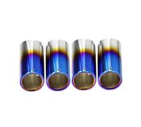 Auto Puntas De Escape Silenciador Boquilla De Tubo De Escape Para X7 G07 X5 G05 X6 G06 M40i M50i 2019 2020 2021 2022 2023 2024(AZUL)