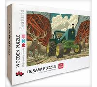 Auto Puzzle Madera 4000 Piezas, Animal Puzzle Adultos con Caja 141x87cm, Rompecabezas Desafiante, para Hombres Mujeres Adolescente, Juegos de Rompecabezas Creativos, Decoracion Hogar Regalo, 4-9414