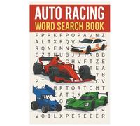 Auto Racing Word Search Book: Word Searches with Easy to Read Print about Auto Racing | 6x9, 110 pages | 50+ Puzzles