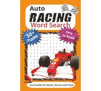 Auto Racing Word Search Puzzle Book: Word Searches with Easy-to-Read Print for Automobiles, Auto Racing, Motorsports and More! I 6x9 inches I 110 ... Travel, Vacation and every day! fun!