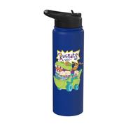 Auto Reptar Rugrats de Nickelodeon Stainless Steel Insulated Water Bottle