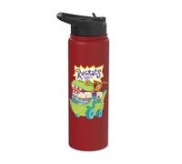 Auto Reptar Rugrats de Nickelodeon Stainless Steel Insulated Water Bottle