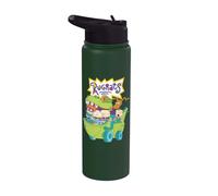 Auto Reptar Rugrats de Nickelodeon Stainless Steel Insulated Water Bottle