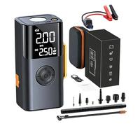 Auto Rescue - Jump Power Unit for Emergencies | Compact Energy Pack with Screen Indicator & Air Pressure System for Road Trips, Camping Stops, Travel Prep and Vehicle Assistance