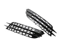 Auto riñón lantera 2 Uds Cubierta De Luz Antiniebla Delantera Para Coche Parrilla Panal Para A6 C7 2012 2013 2014 2015
