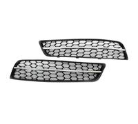 Auto riñón lantera 2 Uds Rejilla De Luz Antiniebla Delantera Cubierta Parrilla Coche Negra Brillante Para A3 8P 2009-2013