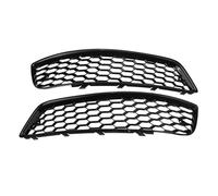 Auto riñón lantera 2 Uds Rejilla De Luz Antiniebla Delantera Cubierta Parrilla Coche Negra Brillante Para A3 8P 2009-2013