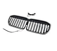 Auto riñón lantera Para 7 Series G12 2019-2022 Luz Negra Brillante Rejilla Luminosa Parrilla Delantera Deportiva Con Accesorios De Reacondicionamiento Lámpara BodyKit