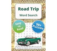 Auto Roadtrip Word Search Puzzle Book: Word Searches with Easy to Read Print About Travel, Vacation, Highway Adventures and More | 6x9 inches, 110 ... … Gift for Vacations Holidays and Free Times