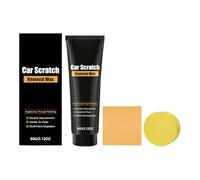 Auto Scratch Remover Paste - Easy Quick Cleaner, Car Scratch Eraser, Sponge Included Repair Paste, Durable Formula With | Convenient Vehicle Buffing For Polishing Detailing Care Outdoor