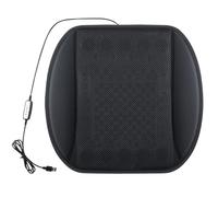 Auto Seat Cooler, Fan Blowing Cushion, Ventilated Seat Pad, Electric Airflow Mat, for Road Trips Commuting Family Outings Camping City Touring SUV RV Truck Heat Relief Breathable Driving Comfort Use