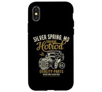 Auto Silver Spring, Maryland, EE. UU., diseño Envejecido Carcasa para iPhone X/XS