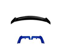 Auto Spoiler ala del Alerón Trasero para Civic Hatchback 2017-2021 Alerón Trasero Coche Divisor Techo Tapa L Maletero Embellecedor(Blue-Black)
