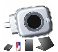 Auto Stop Charging Adapter, Unplug On Full Charge Separator | Smart Auto Disconnect Type-C Protector Auto-Unplugger Laptop Phone Charger for Home Living Room Bedroom Office Daily Travel