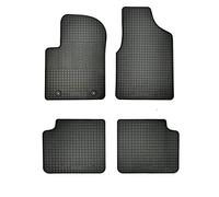 AUTO-STYLE Alfombrillas de Goma Compatible con Ford Ka II 2008-2012 (4 Piezas + Sistema de fijación)