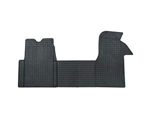 AUTO-STYLE Alfombrillas de Goma Compatible con Opel Movano & Renault Master 1998-2014 & Nissan NV400 2011- (3 Piezas + Sistema de fijación)