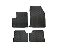AUTO-STYLE Alfombrillas de Goma Compatible con Peugeot e-208 / Opel e-Corsa F/Citroën DS3 Crossback Electric 2019- (4 Piezas + Sistema de fijación)